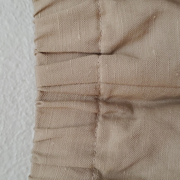 Lord & Taylor Silk Linen Blend Khaki Size 16W - Picture 7 of 16